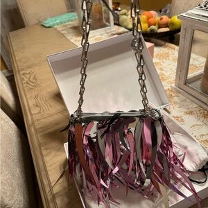 Brand new with tags and in original packaging. Shoulder bag by Rabanne